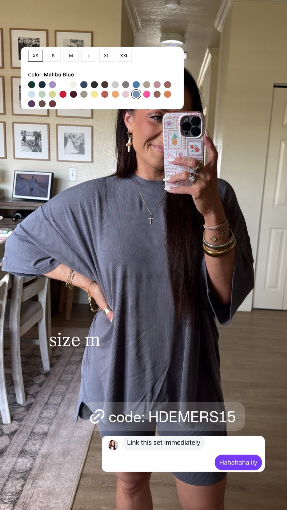 If your looking for a comfortable and cute summer staple check out Foxy Kind! 

LOVE this set. Comes in a variety of colors! I'm wearing a size M. 

Use my code HDEMERS15 for a discount off of most items. 

 

 

#LTKdayinmylife #LTKootd #LTKSeasonal