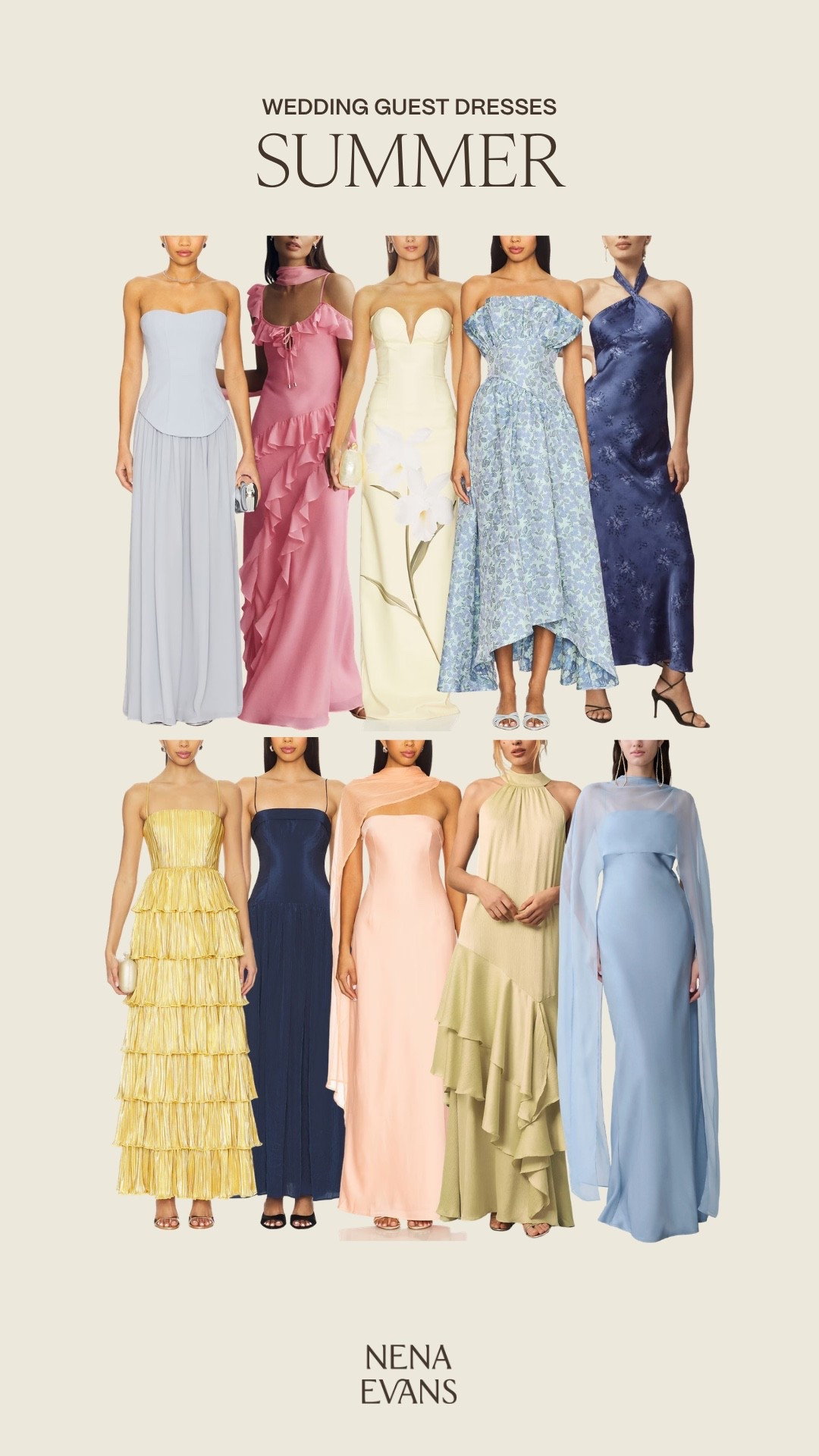 Summer wedding guest dresses 💍

wedding guest, summer dress, cocktail dress, event dress, maxi dress, black tie optional, floral dress, garden wedding, yacht club, estate wedding, golf club dress

#LTKWedding