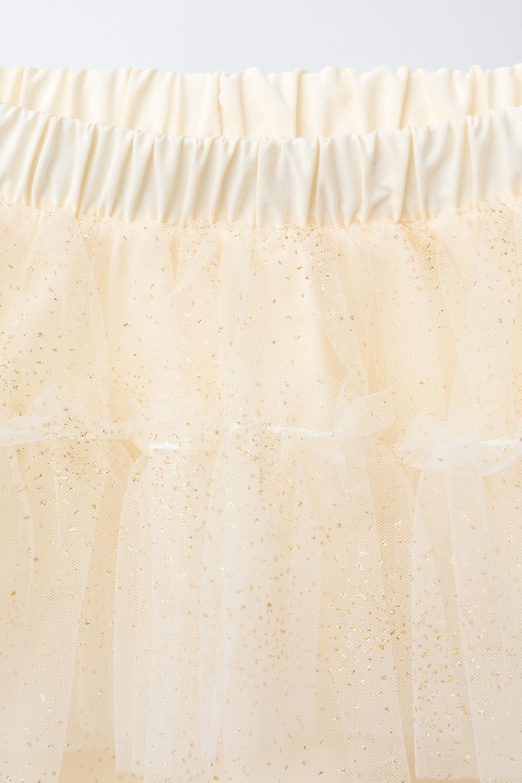 GLITTER TULLE SKIRT | Zara UK