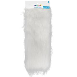 White Craft Faux Fur by Creatology™ | Michaels | Michaels Stores