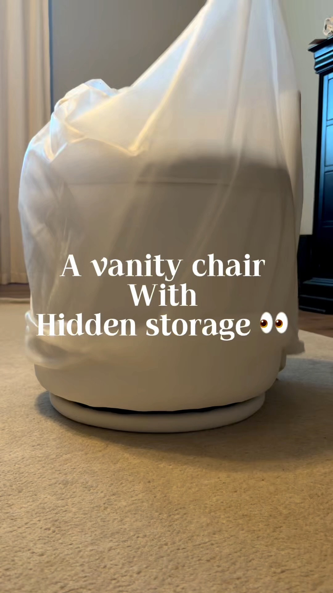 Wait until you see what’s hiding inside 👀🤎

This vanity chair is cute enough on its own, but the hidden storage makes it SO much better. Perfect for stashing beauty products, hair tools or all those little things you want nearby without having them sitting out.

Cute + functional is always a win for me. ✨

Linked here with more of my home + vanity finds!

#LTKHome #VanityFinds #HomeOrganization #HiddenStorage #AmazonHome #SmallSpaceIdeas

#LTKU #LTKHome #LTKSaleAlert
