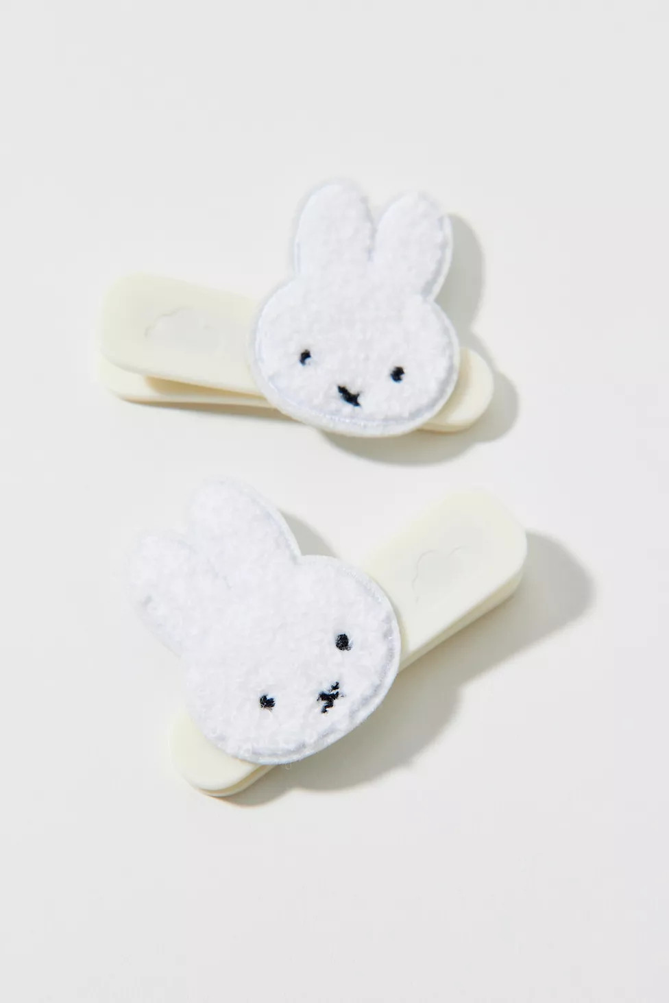 dearcloud X Miffy Crease-Free Hair Clip - Set Of 2 | Urban Outfitters (US and RoW)