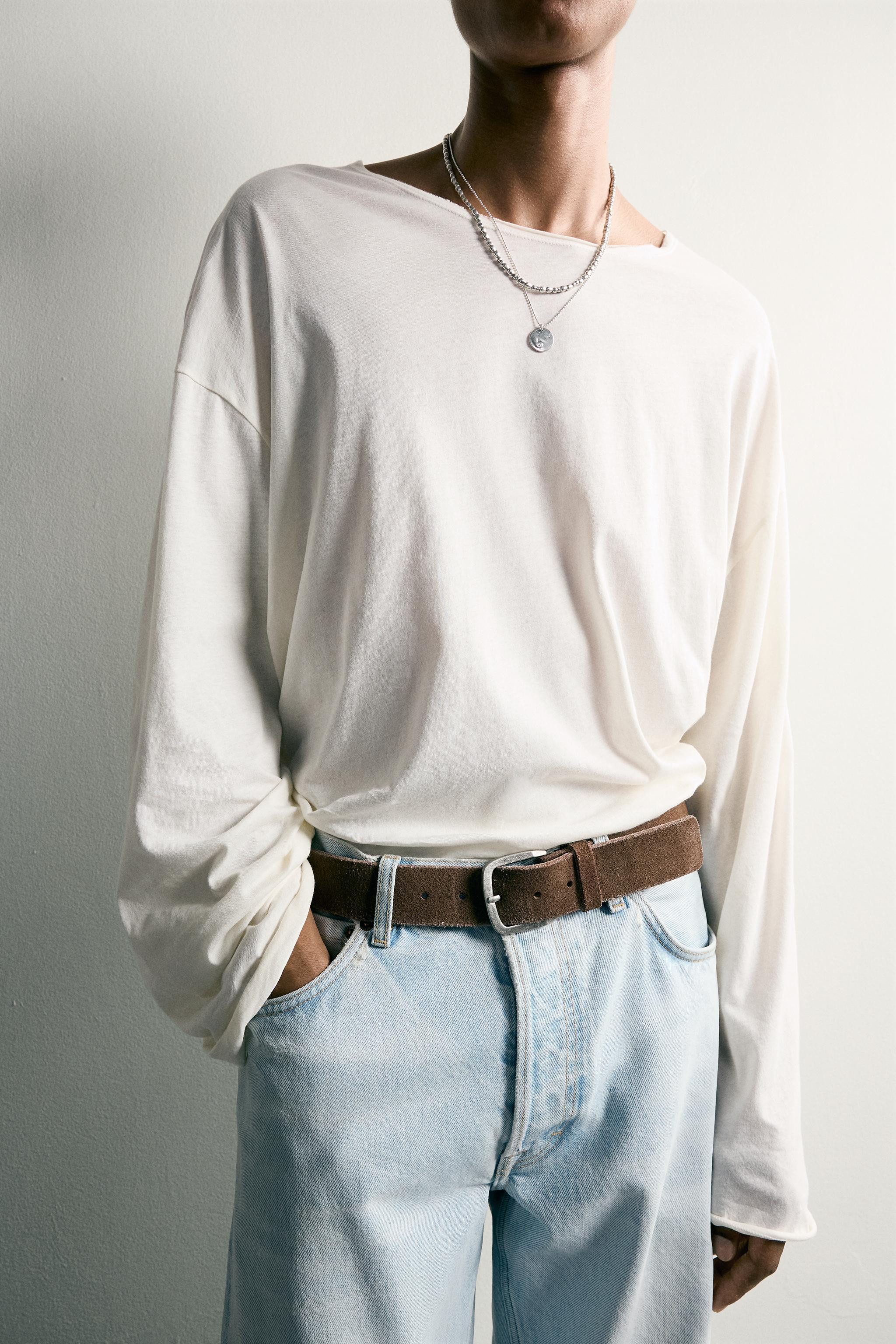 FLOWING RELAXED FIT T-SHIRT | Zara UK