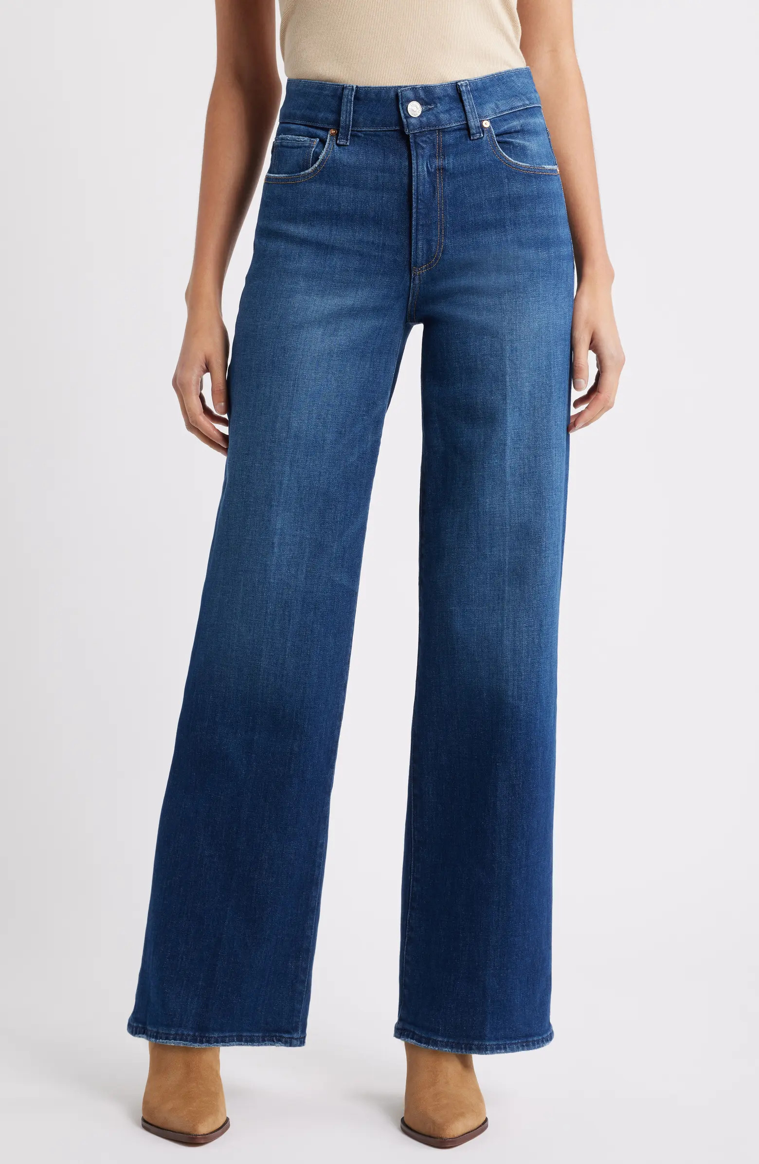 Sasha High Waist Wide Leg Jeans | Nordstrom