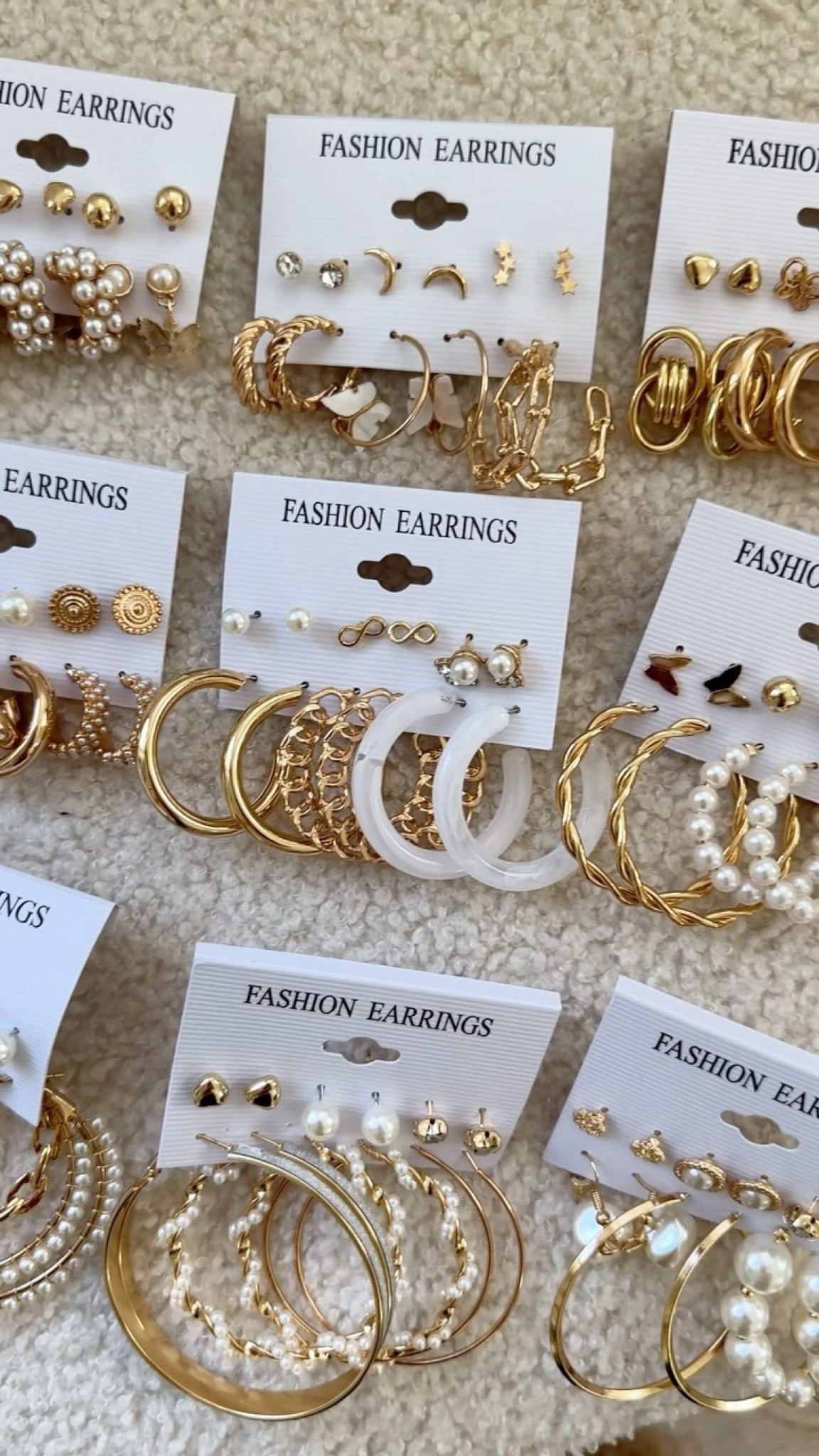 I’M SHOOK! 🤯 54 earrings with 4.4 ⭐️ reviews for under $15! 🤩💫 

——
#amazonfinds #amazonfashion #amazondeals #accessories #earrings #amazonjewelry #amazonfashionfinds amazon finds, accessories, amazon accessories, midsize style, amazon jewelry, best affordable jewelry, ootd, outfit inspiration




#LTKFindsUnder50 #LTKSeasonal #LTKStyleTip