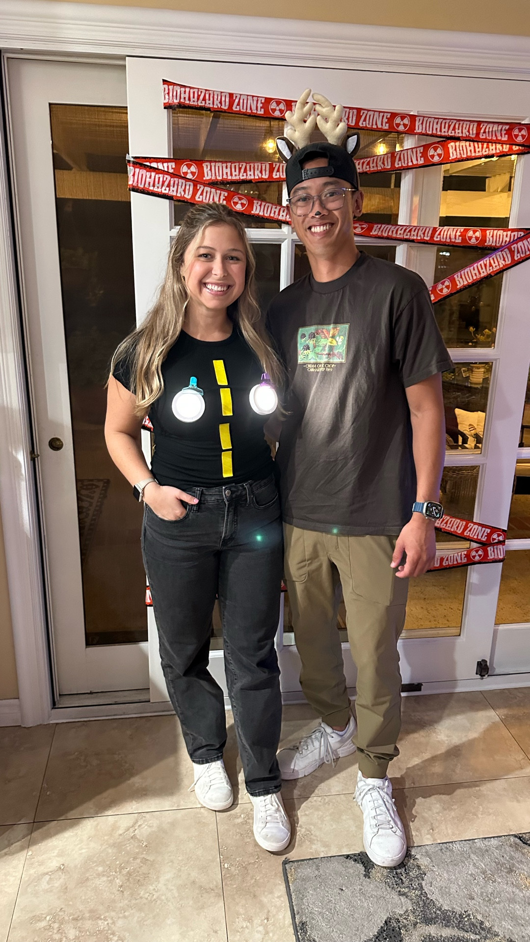Our Halloween couples costume this year! We are a Deer in headlights. This is such an easy low prep costume if you’re looking for a last minute idea or don’t want to spend too much time or money! It was a total hit at the Halloween costume party we went to! 

#LTKStyleTip #LTKHalloween 

#LTKSeasonal