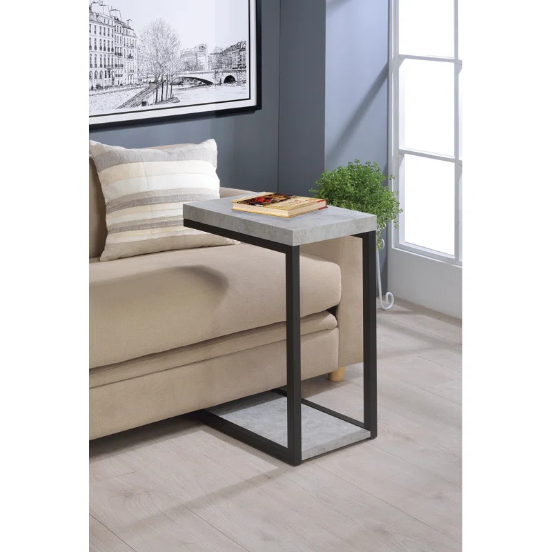 Abramo 25.5'' Tall C Table End Table | Wayfair North America