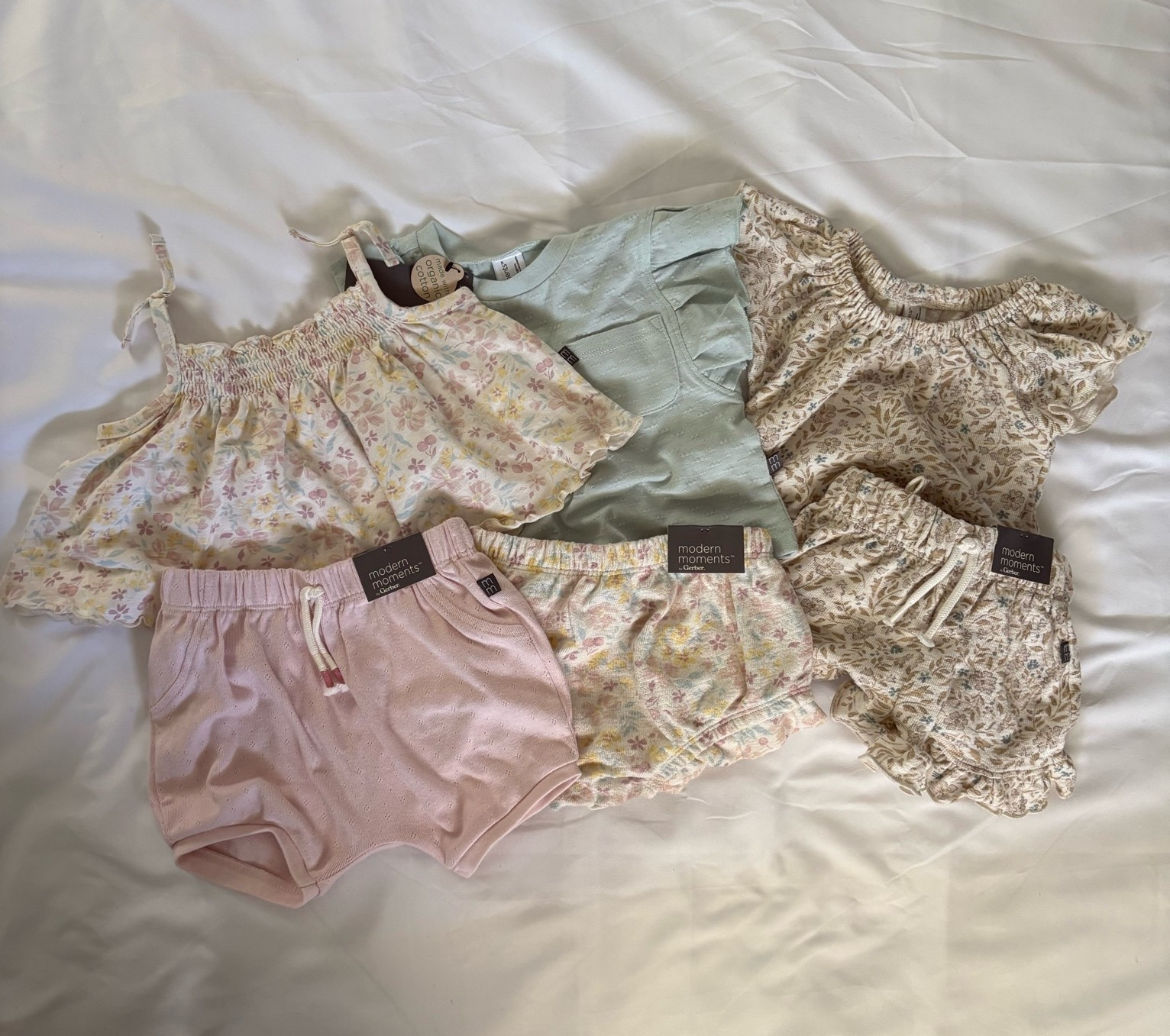 Picked up a few of these adorable and affordable matching sets for Lucy. I love that you can mix and match the patterns for even more outfits. Each piece was under $10!

#LTKKids #LTKBaby #LTKSeasonal