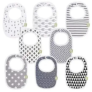 KeaBabies Organic Baby Bibs for Girls & Boys - Teething Baby Bibs for Boy, Girl - Newborn Bibs fo... | Amazon (US)