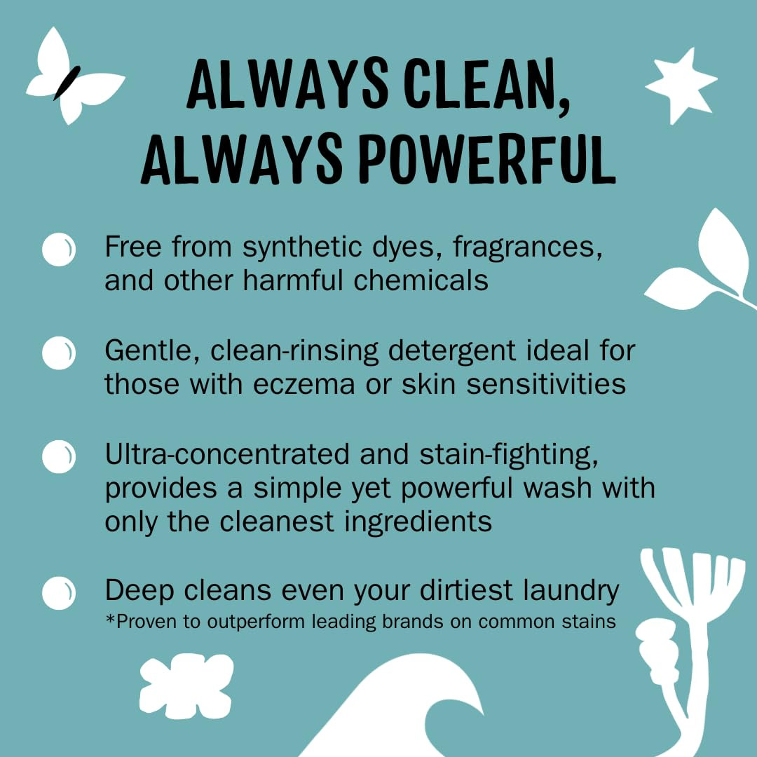 Molly's Suds Original Laundry Detergent Powder | Clean Laundry Detergent Powder for Sensitive Ski... | Amazon (US)