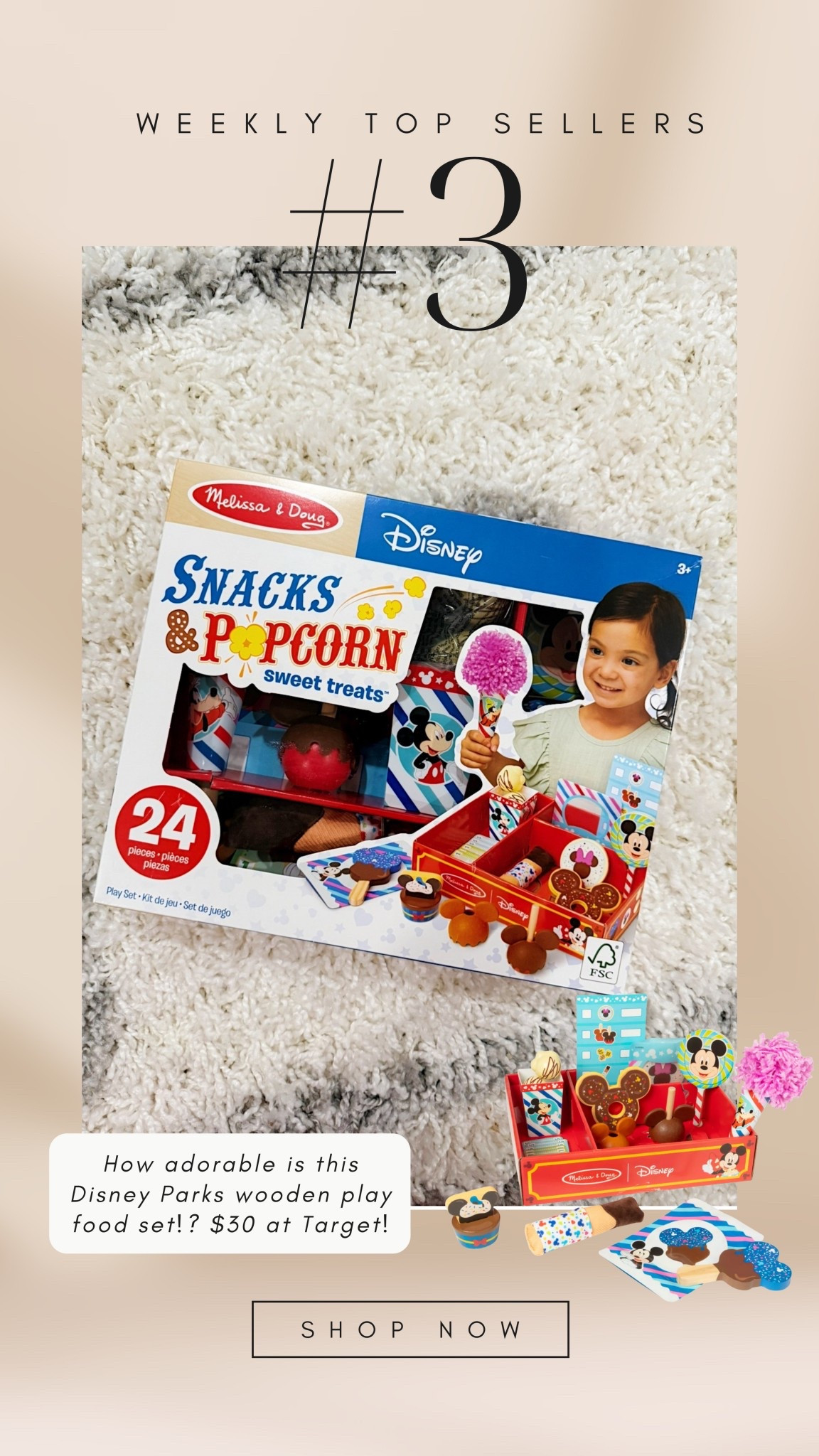 Toddler gift idea for Disney lovers! 
On sale for $15!

#LTKKids #LTKGiftGuide #LTKHoliday