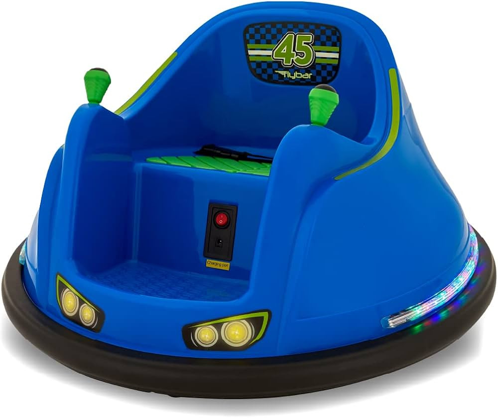 Flybar FunPark Electric Bumper Car 6V for Toddlers, Kids, Baby Ride On Toys, Ages 1.5-4 Years, LE... | Amazon (US)