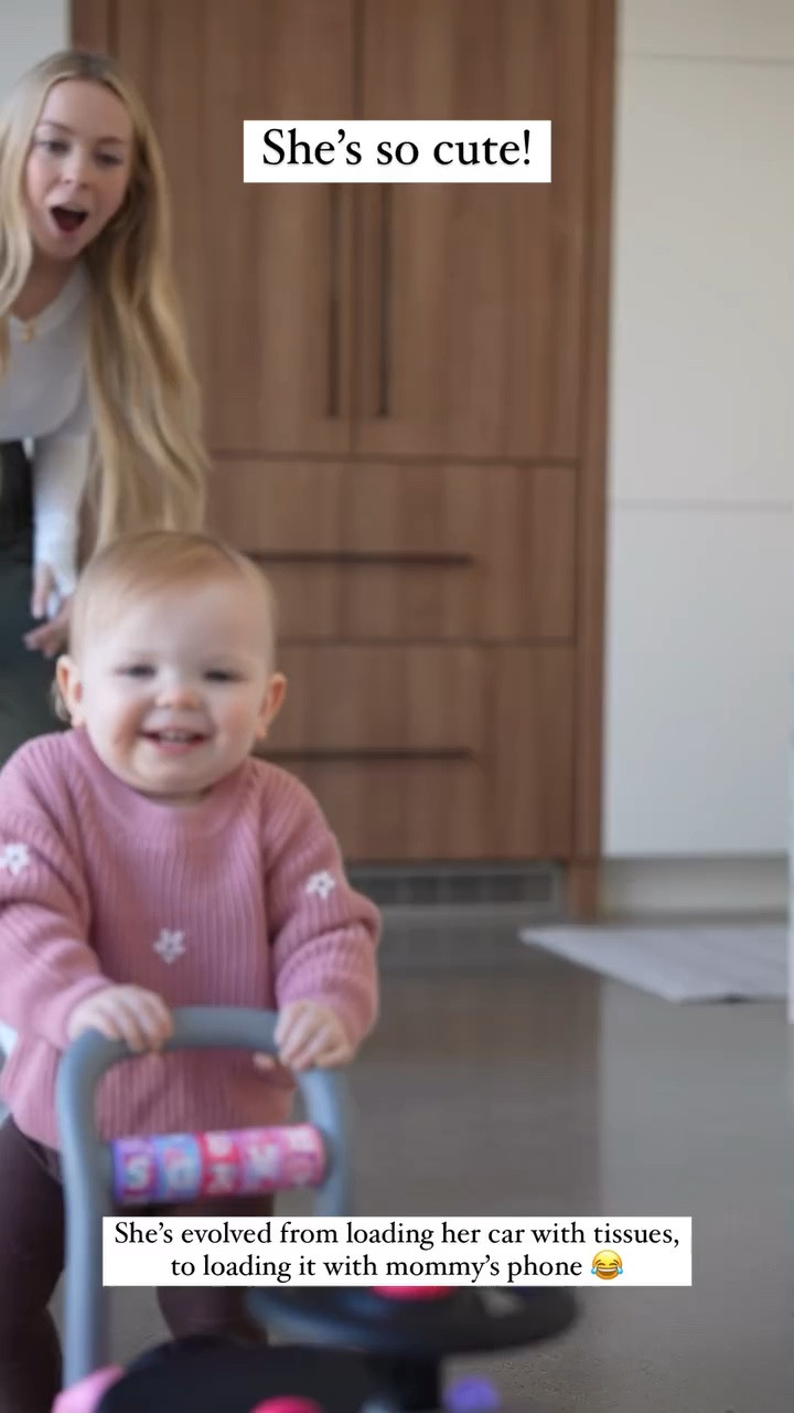 She’s evolved from loading her car with tissues, to loading it with my phone 😂❤️

#LTKFamily #LTKStyleTip #LTKBaby