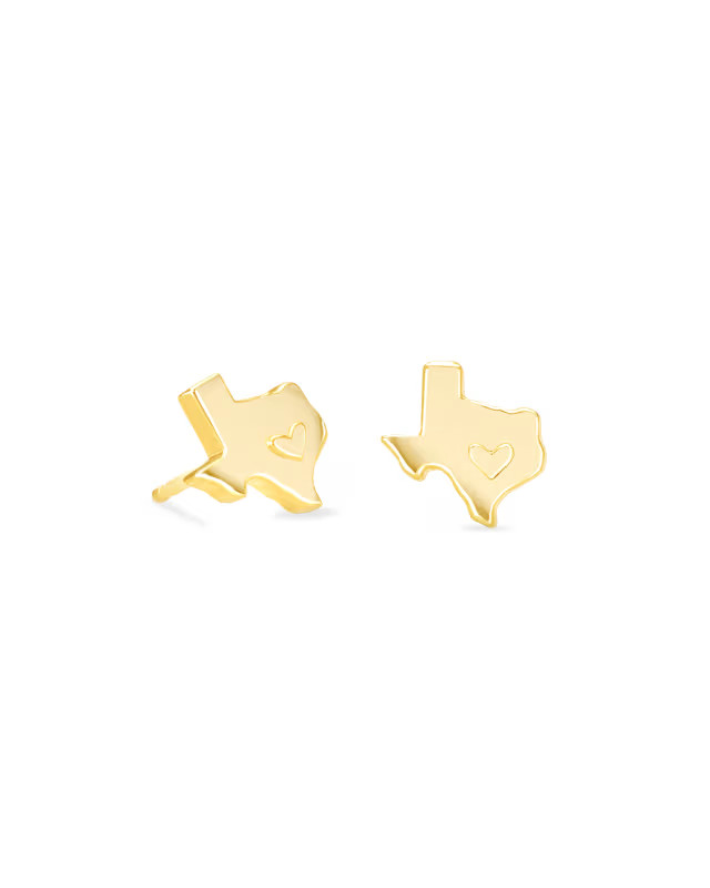 Texas Stud Earrings in 18k Gold Vermeil | Kendra Scott | Kendra Scott