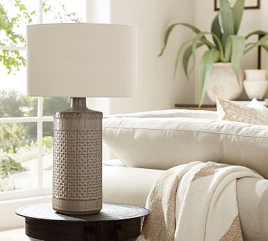 Emma Ceramic Table Lamp | Pottery Barn (US)