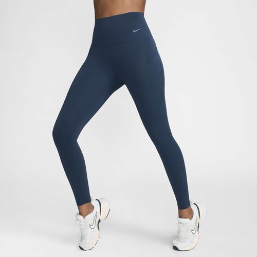 Nike Womens Nike Universal High Rise DF 7/8 Tight - Womens Armory Navy/Black Size S | Foot Locker (US)