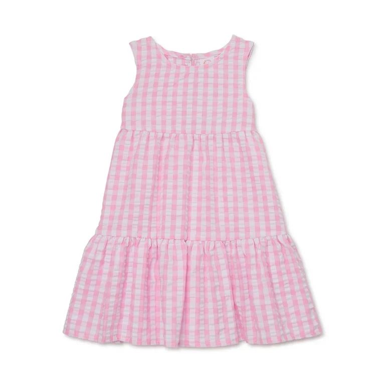 Wonder Nation Toddler Girls Tank Dress, Sizes 12M-5T | Walmart (US)