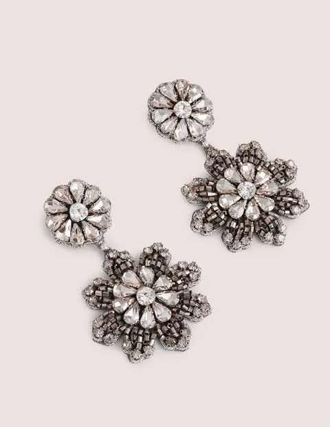 Embellished Floral Earrings | Boden (UK & IE)