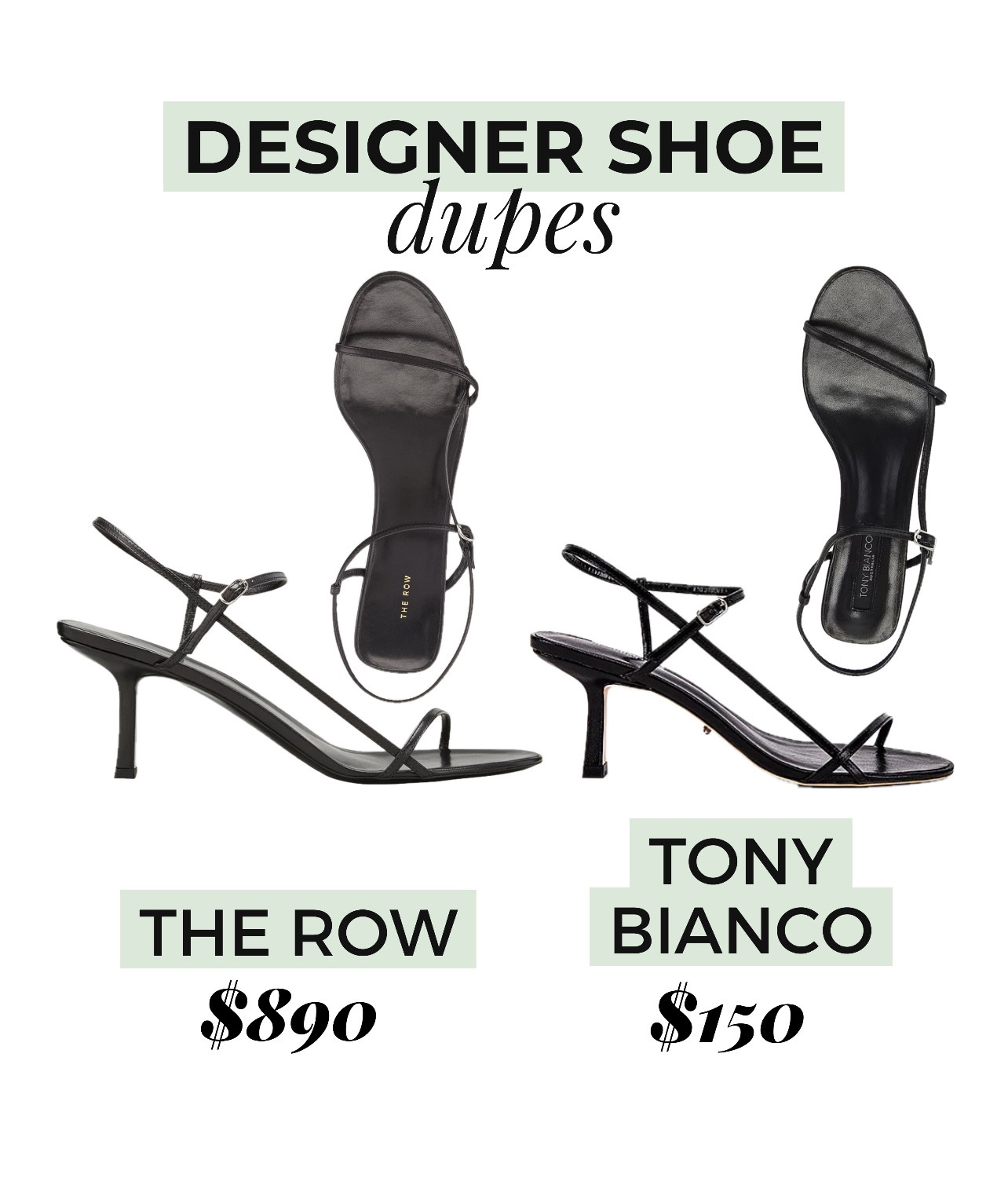 Designer inspired shoe dupes - part 1 👠 

#LTKFindsUnder100 #LTKStyleTip #LTKShoeCrush