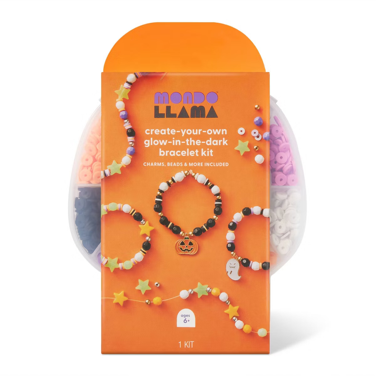Halloween Glow Bracelet Bead Kit - Mondo Llama™ | Target