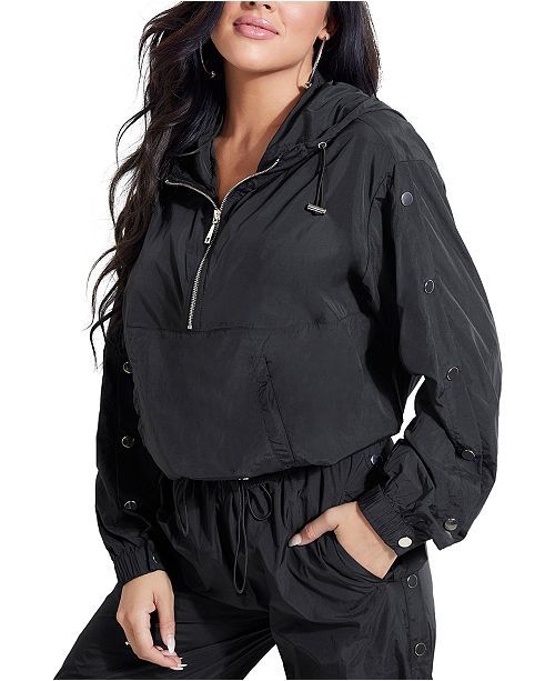 Sasha Hooded Pullover Track Jacket | Macys (US)