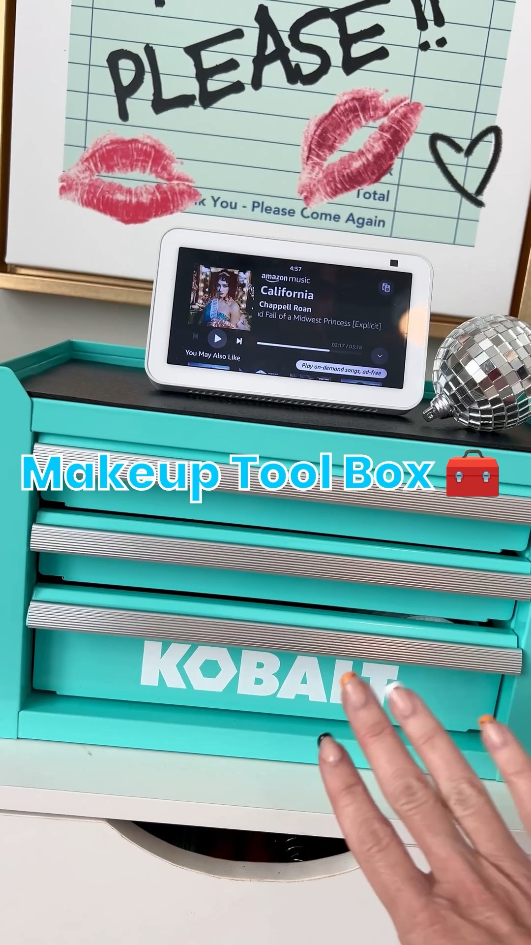 The VIRAL KOBALT mini tool box that comes in so many cute shades and stores my makeup “tools” in!! 

#LTKHome #LTKFindsUnder50 #LTKBeauty