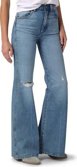 Wanderer 622 Ripped High Waist Flare Jeans | Nordstrom