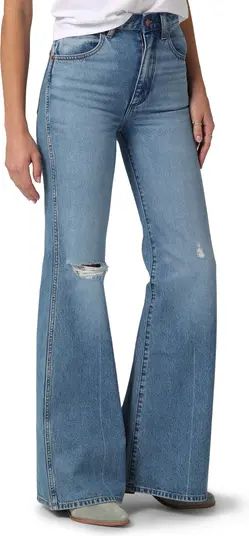 Wanderer 622 Ripped High Waist Flare Jeans | Nordstrom