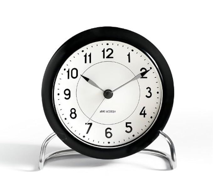 Arne Jacobsen Table Clock Station with Alarm | Amazon (US)