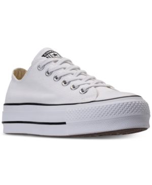 Converse Women's Chuck Taylor Lift Casual Sneakers from Finish Line | Macys (US)