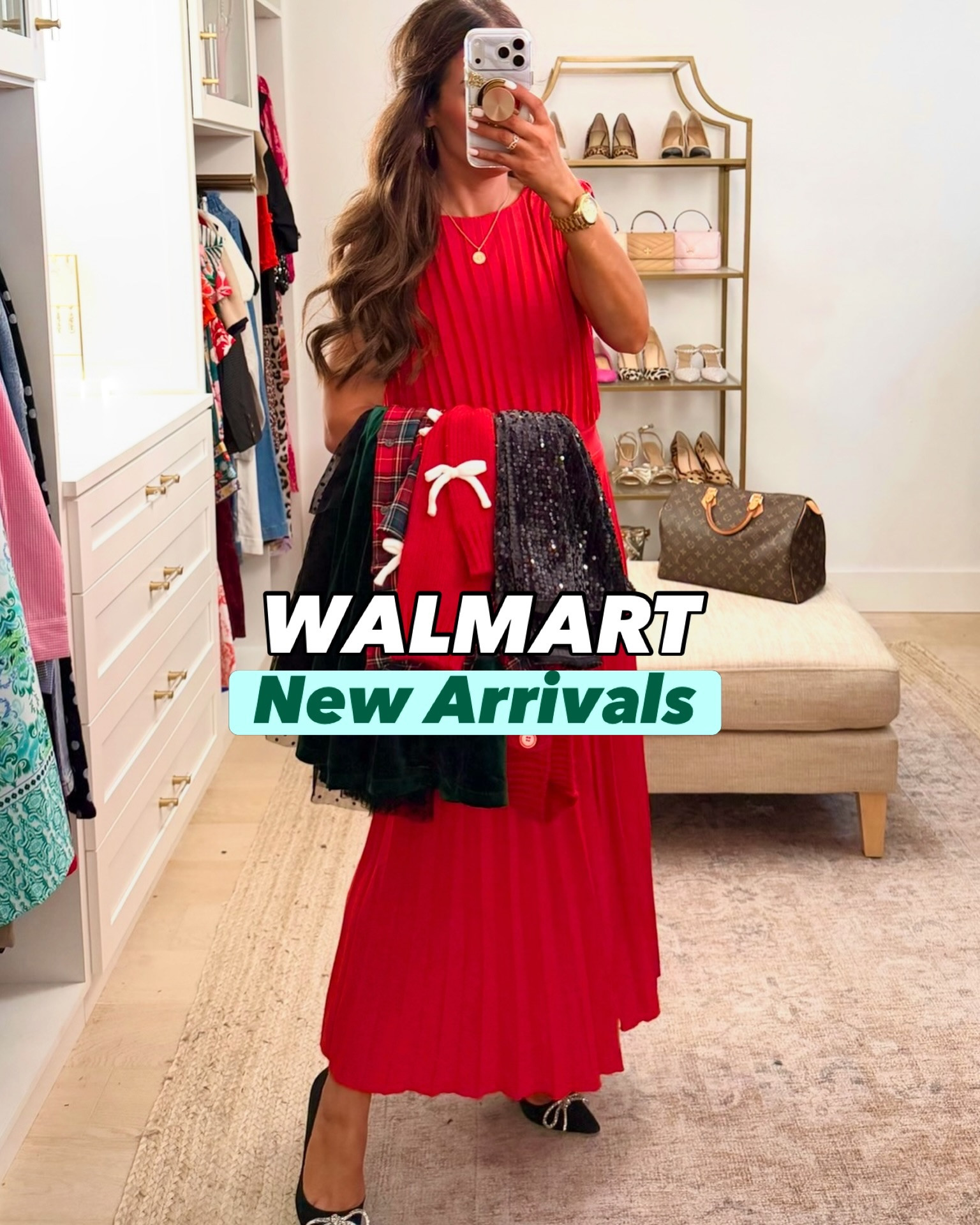 Y’all the new @walmart styles are so good!!! Comment OUTFIT LINKS to shop it all! From tulle skirts and sparkle shoes to lace dresses and sparkle jeans - today’s roundup has items we know y’all will so enjoy! 🎄

#walmart #walmartfashion #walmartstyle