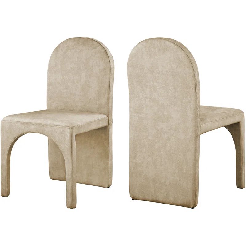 Carpathia Velvet Side Chair (Set of 2) | Wayfair North America