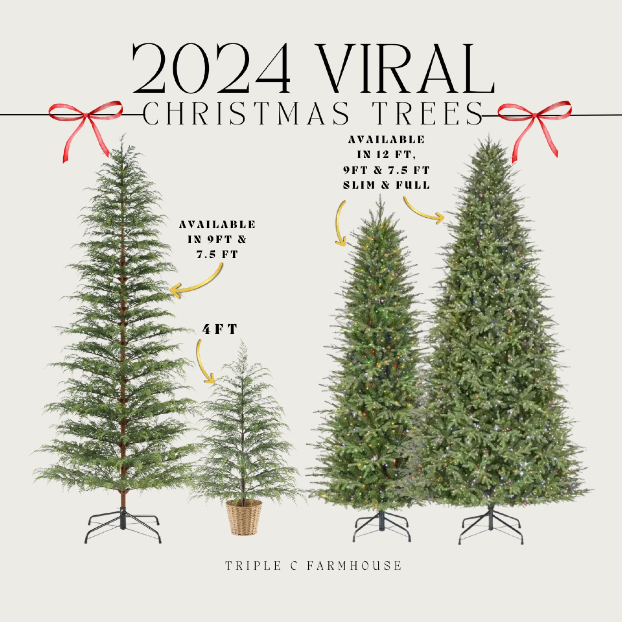 Here’s. Round up of the viral trees I have for our home! 

Christmas decor / Christmas / holiday / Christmas tree / holiday decor / holiday party 

#LTKHome #LTKSeasonal #LTKFamily
