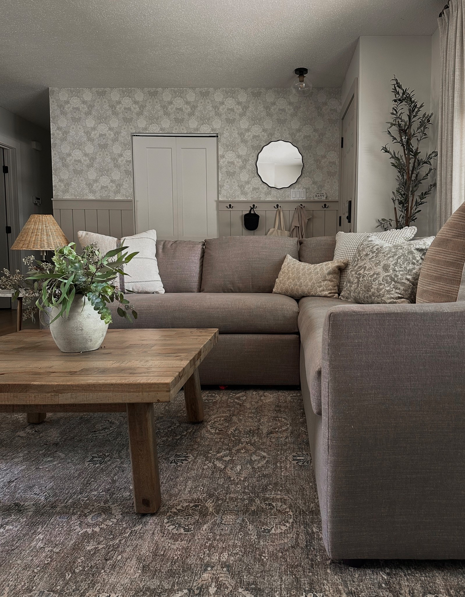 Couldn't love our Article sectional more, the ideal size for small to medium sized living spaces. 

#LTKcanada