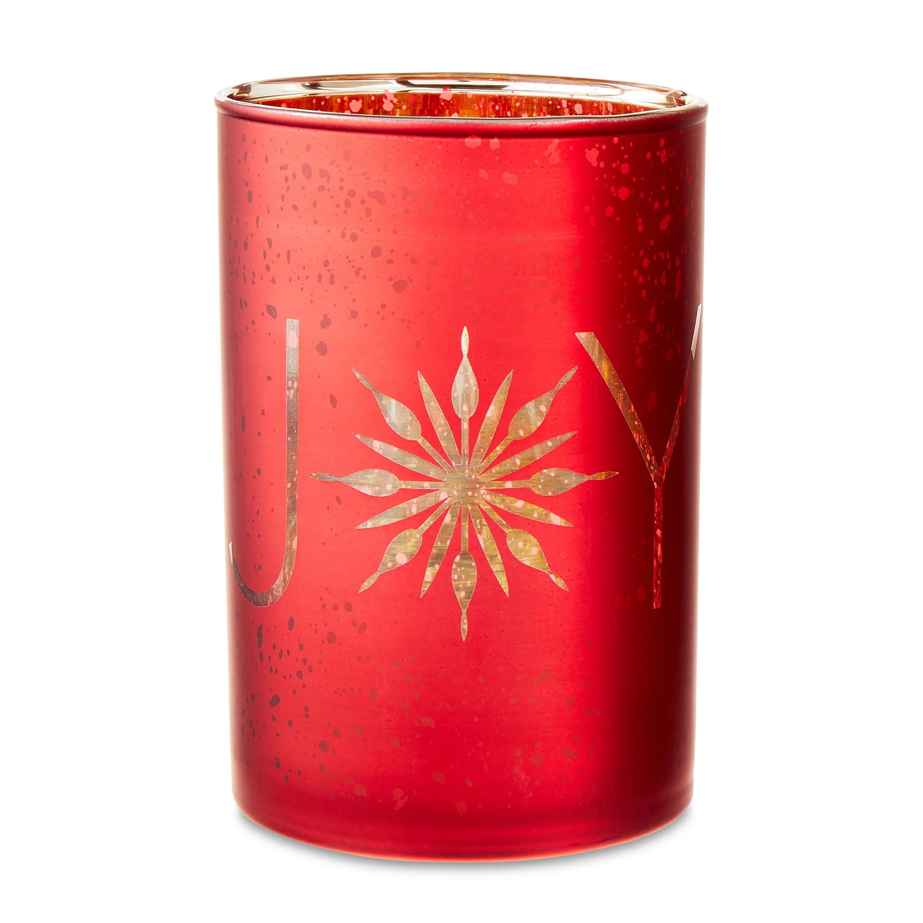 My Texas House 9.5 inch Large Red Glass Votive | Walmart (US)