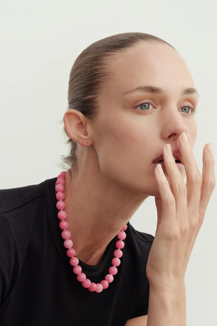 Tuscany Necklace Bubblegum | Reliquia Collective & Blanca