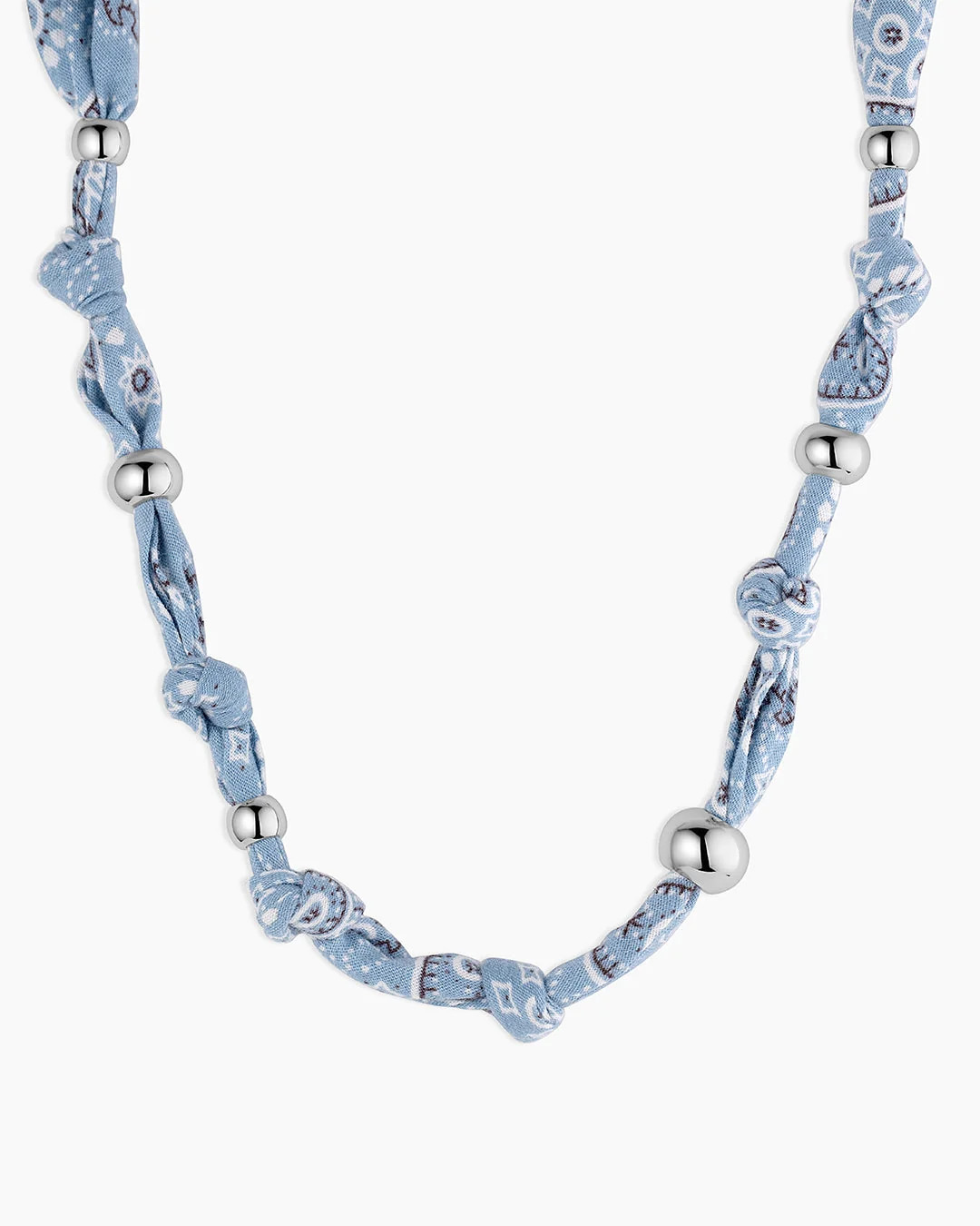Paisley Bandana Knot Necklace | gorjana