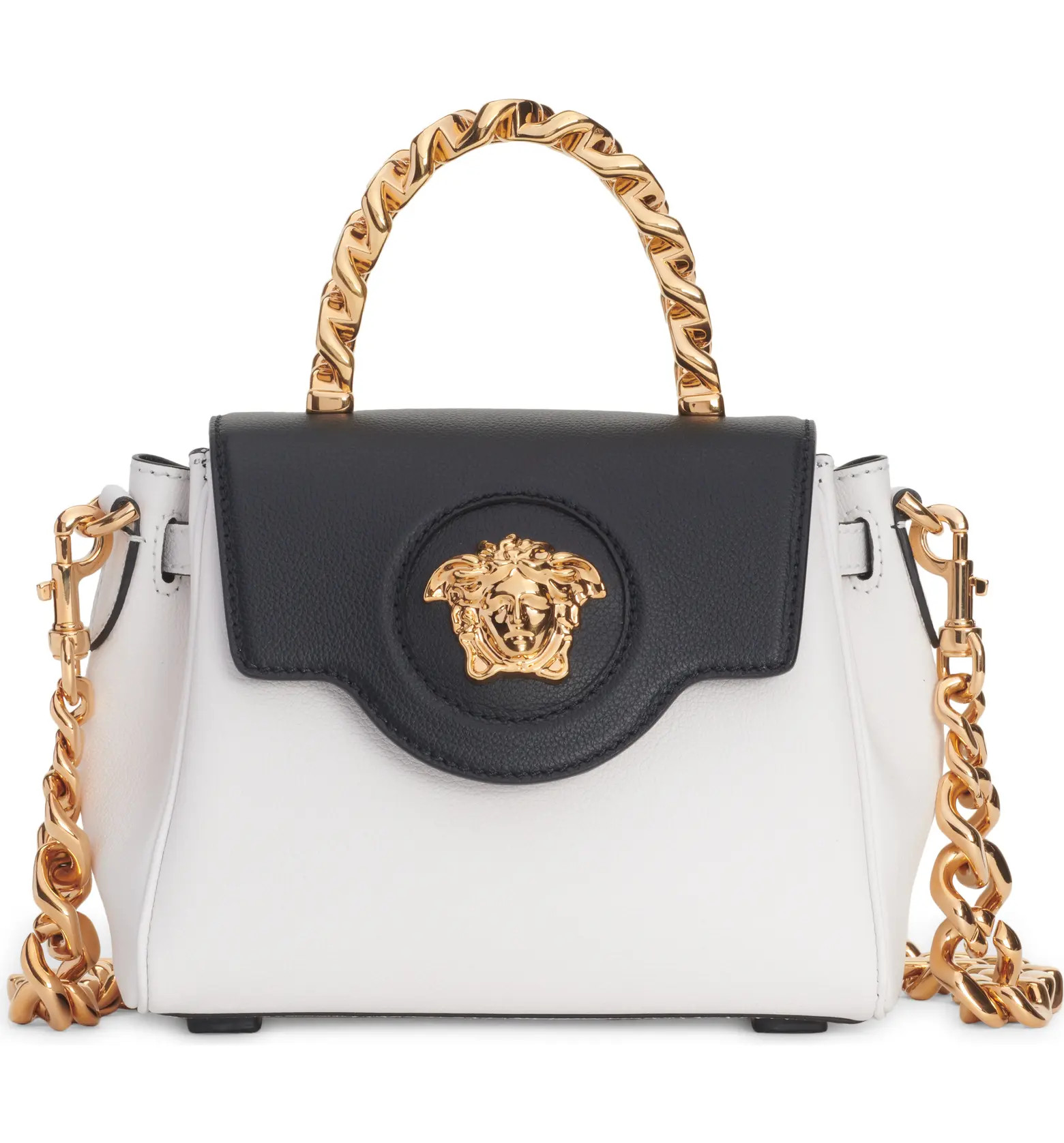Versace La Medusa Two-Tone Chain Handle Bag | Nordstrom | Nordstrom
