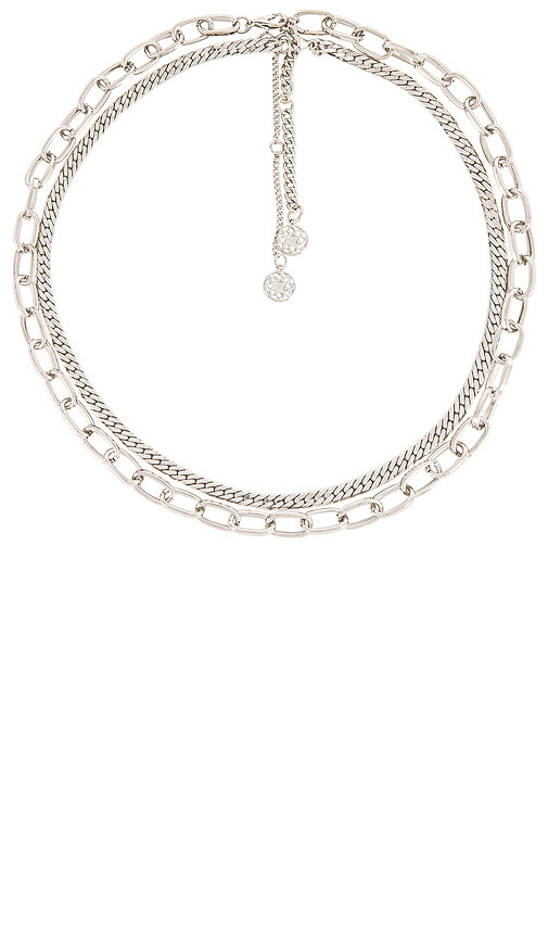 Brielle Lariat in Silver | Revolve Clothing (Global)