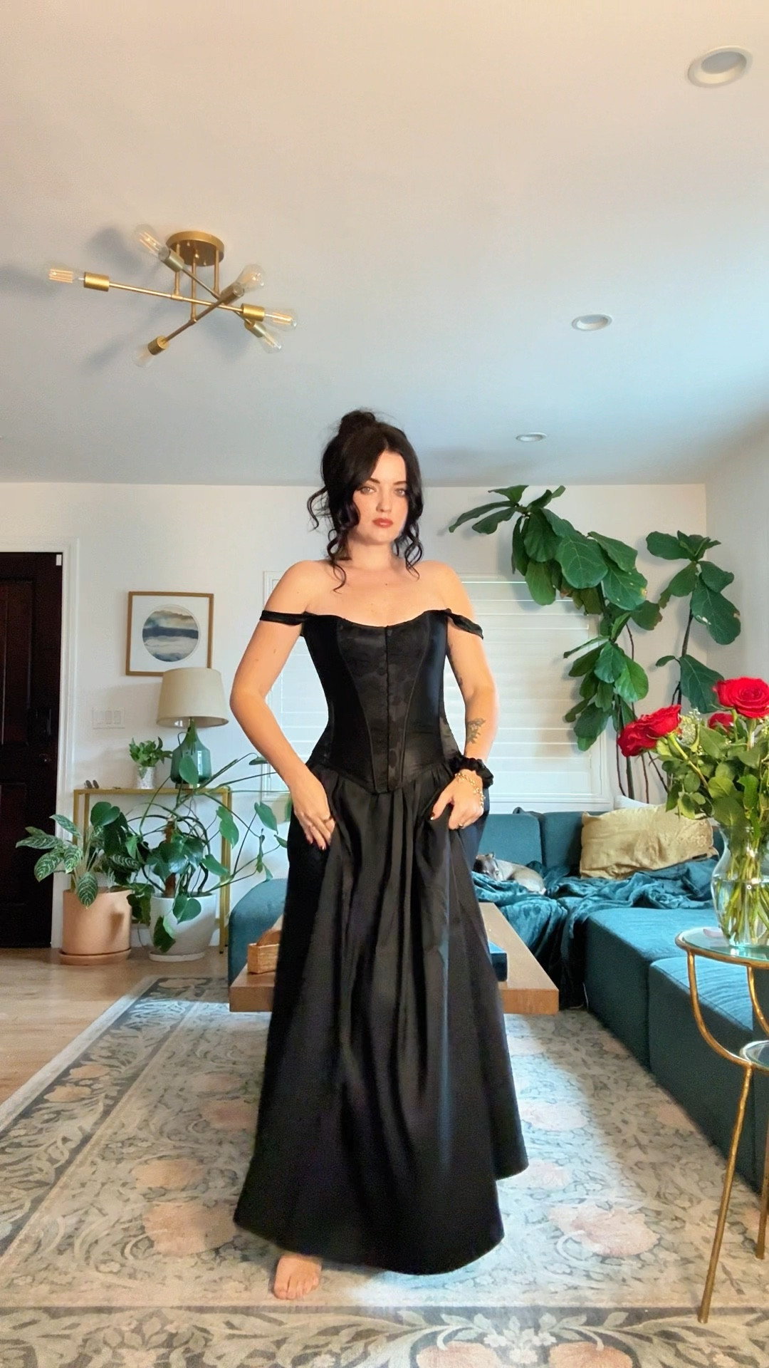 🦇🖤🌚🥀 #witchyoutfit #fashion