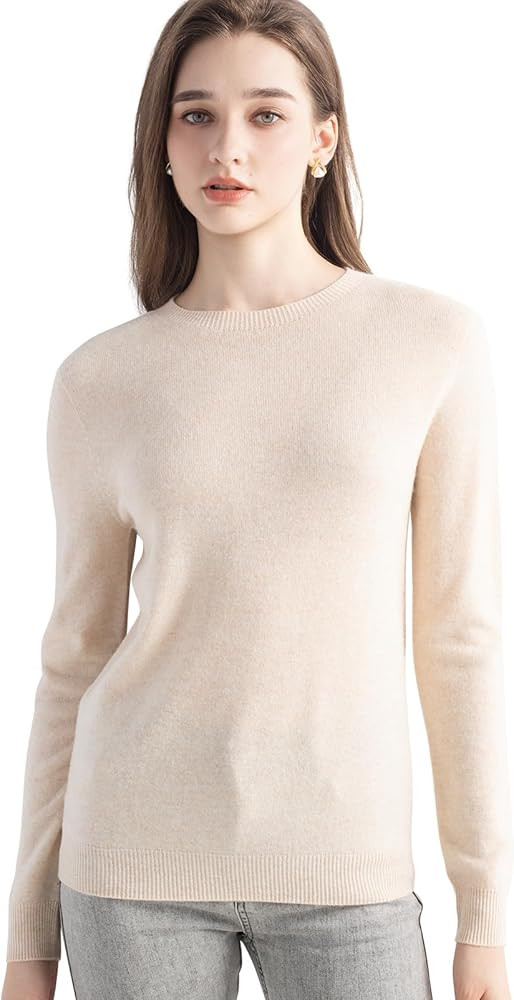 Chanyarn Women's 100% Merino Wool 2025 Fall Winter First-Line Ready to Wear Long Sleeve Seamless ... | Amazon (US)