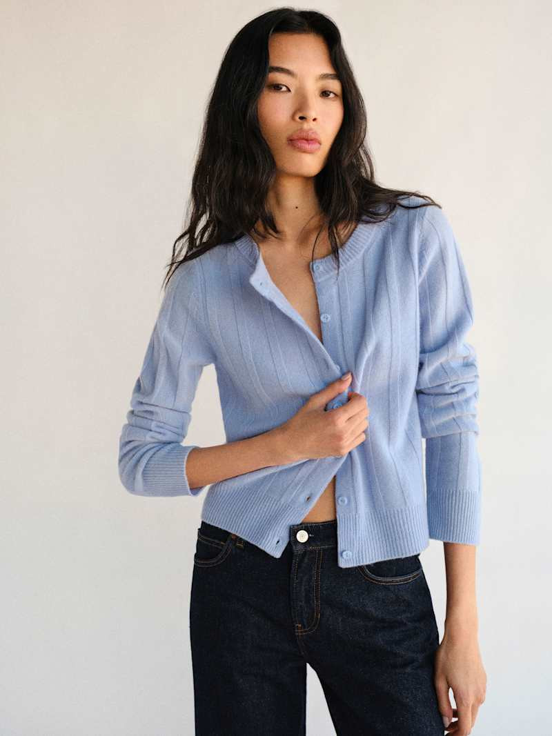 Hannah Crew Cardigan | Reformation (Global)