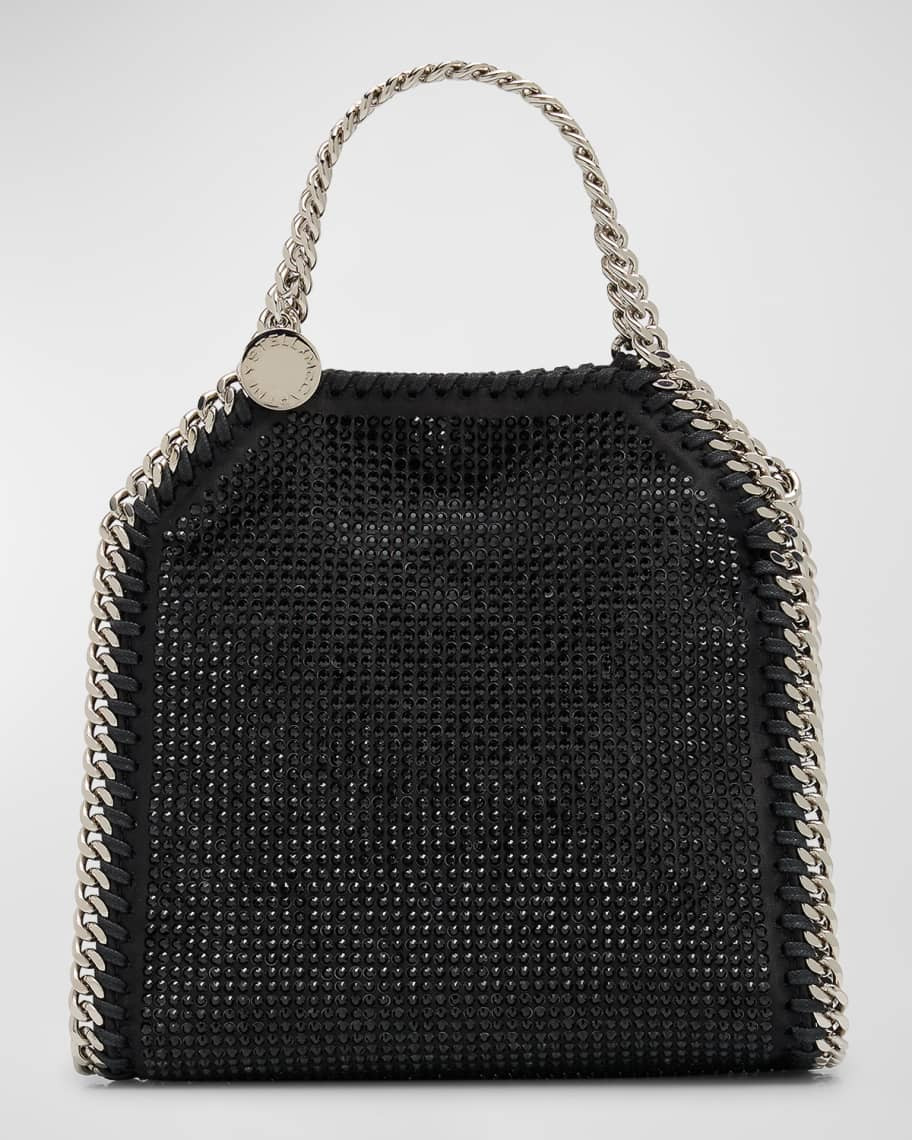 Tiny Embellished Chain Tote Bag | Neiman Marcus