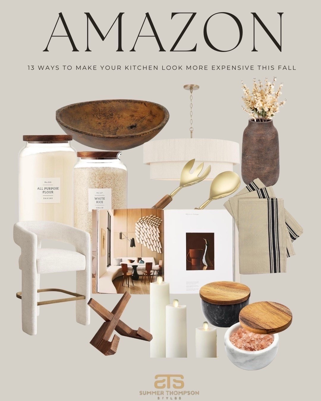 Elevate your kitchen this fall with timeless Amazon finds 🍂 From chic storage jars to cozy textiles and modern accents, these pieces make your space feel effortlessly expensive without the price tag. 

#AmazonHome #KitchenDecor #KitchenOrganization #FallHomeDecor #AmazonFinds #ModernKitchen #KitchenDesignIdeas #HomeDecorInspo #AmazonStyle #LTKHome


#LTKHome #LTKFindsUnder100 #LTKFindsUnder50
