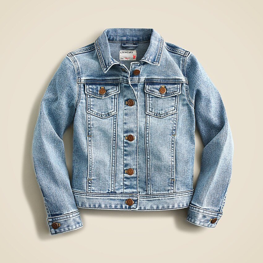 Girls' denim jacket | J. Crew US