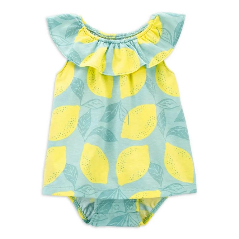 Carter's Child of Mine Baby Girl Dress, One-Piece, Sizes 0/3-24 Months | Walmart (US)