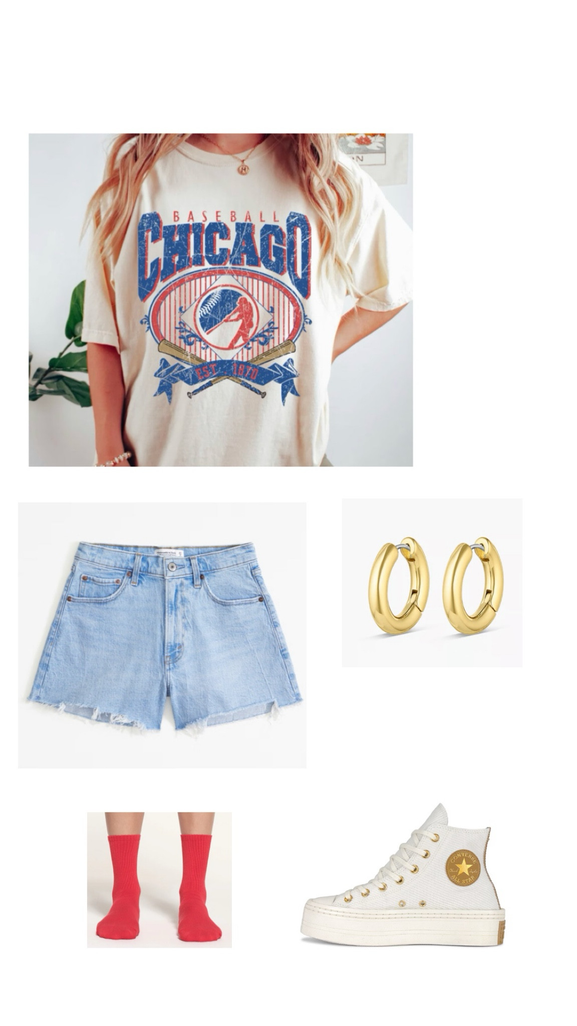 Cubs game outfit inspo! #chicago #cubs #baseball #spring 

#LTKstyletip #LTKU #LTKSeasonal