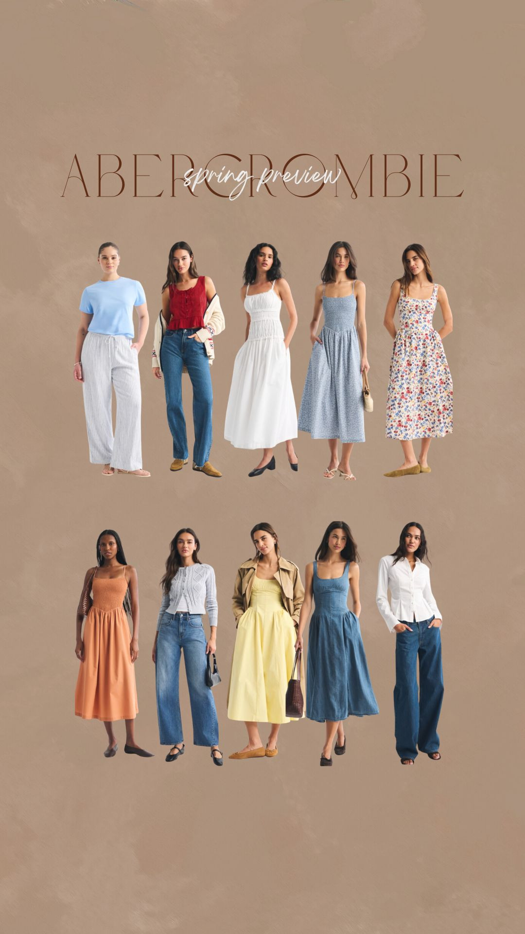 Spring starts now. Explore the Abercrombie Spring Preview and shop the latest arrivals 

 #LTKgrwm #LTKootd #LTKSeasonal