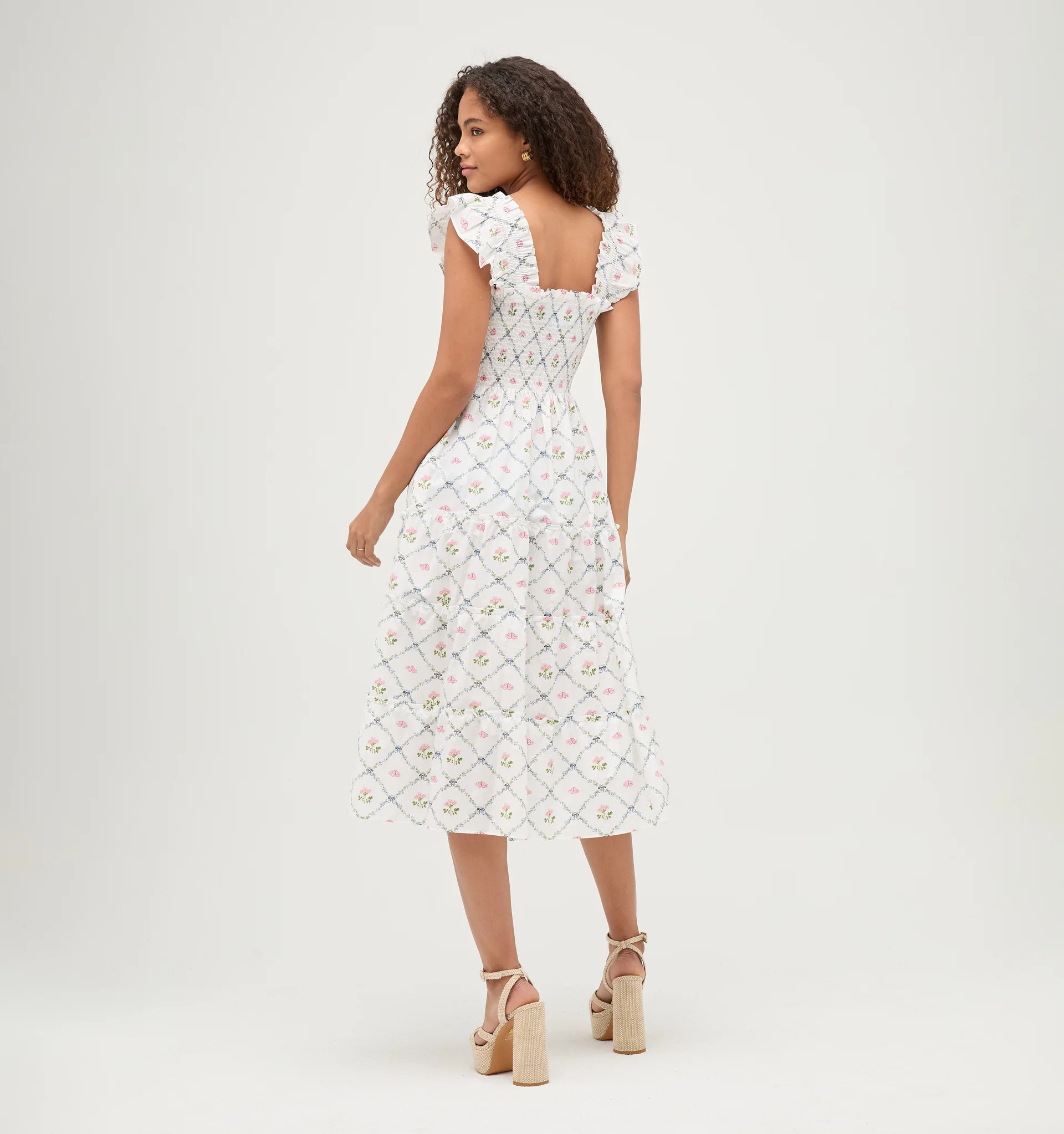 The Ellie Nap Dress - Swedish Floral | Hill House Home