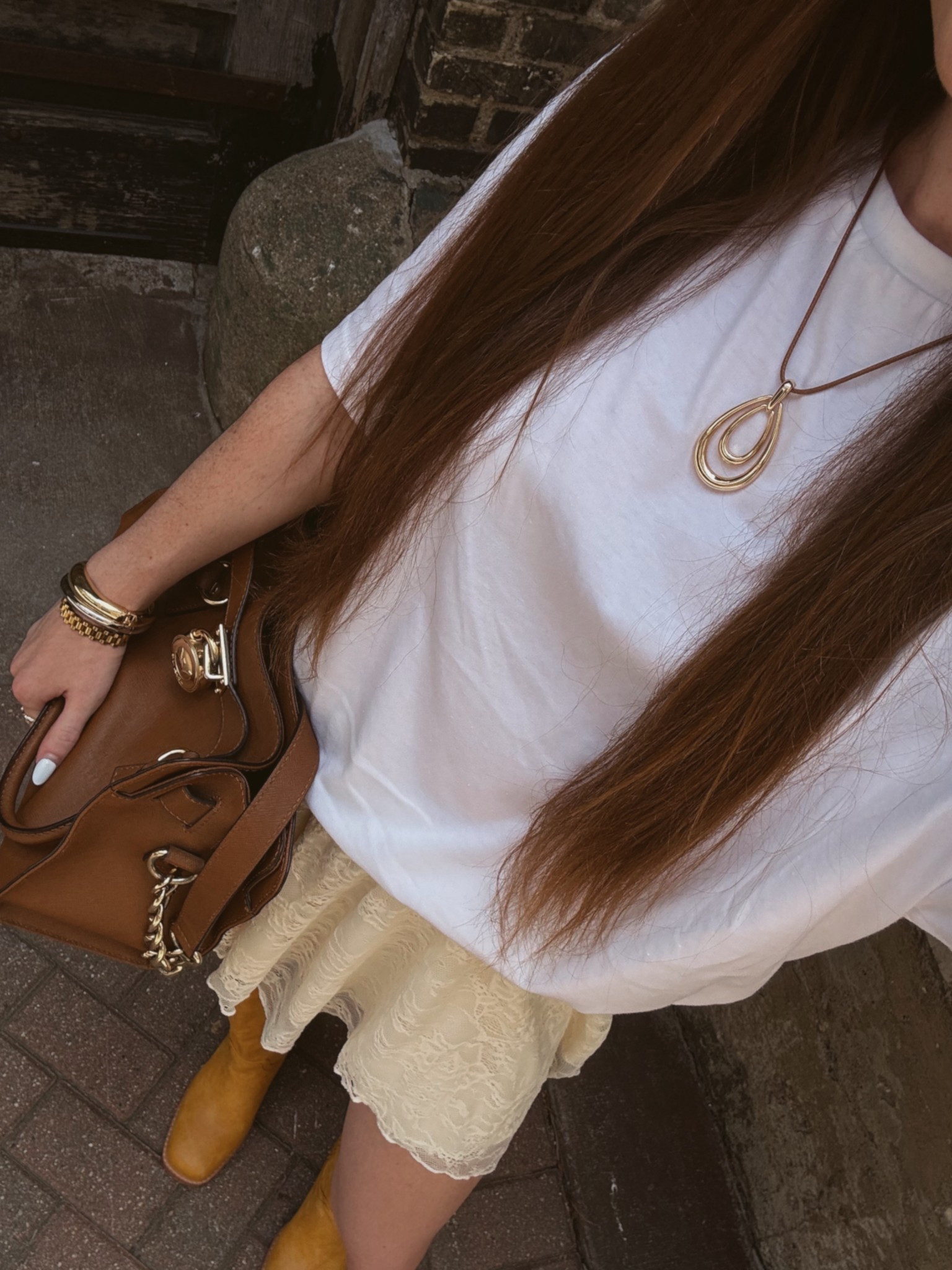 summer ootd 🍨🤍 #summeroutfit #laceskirt 

#LTKStyleTip #LTKFindsUnder50 #LTKPetite